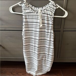 Lululemon striped open back tank